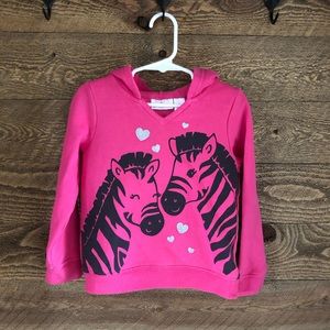 Girls HOT PINK hoodie